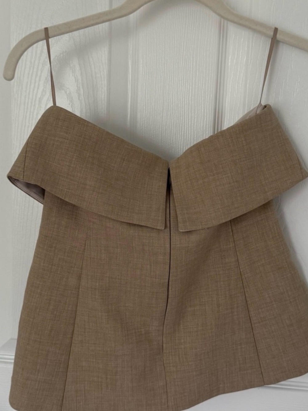 Element Tube Top Heather Oat Beige - Picture 4 of 5